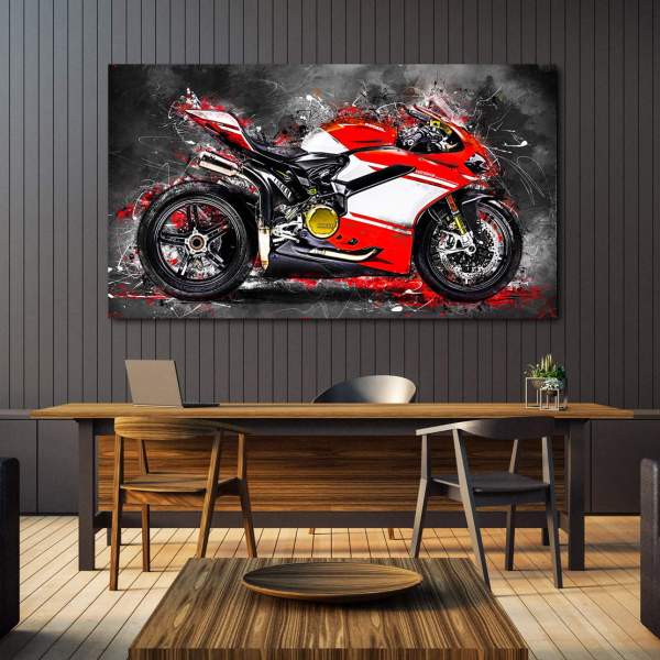 Ducati-Superleggera-Leinwandbild