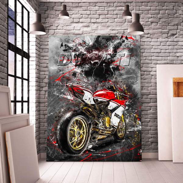 Ducati Wandbild Kunstgestalten24