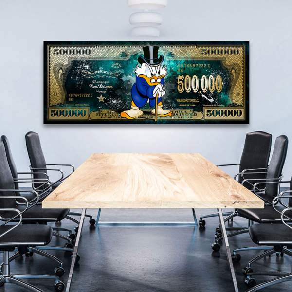 Pop Art Wandbild von Kunstgestalten24