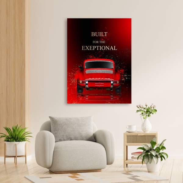 Porsche Auto Wandbild Kunstgestalten24