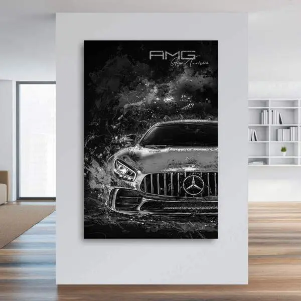 Wandbild AMG GT von Ron Danell