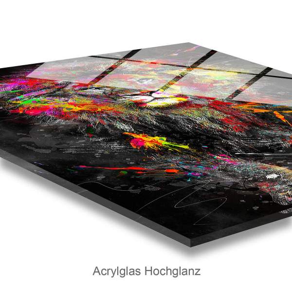 Auto Wandbild Leinwandbild Porsche GT2 RS Abstrakt Style