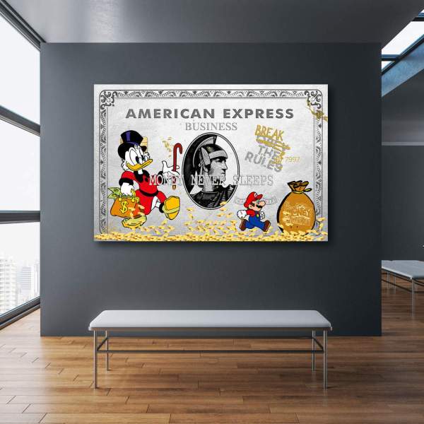 Comic Leinwandbild von Kunstgestalten24