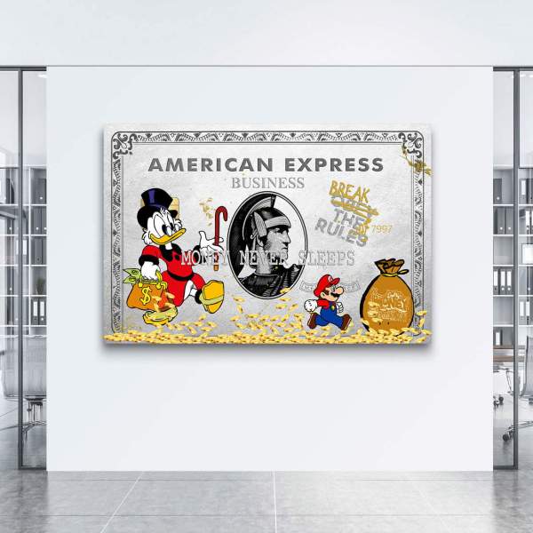 Comic Leinwandbild von Kunstgestalten24