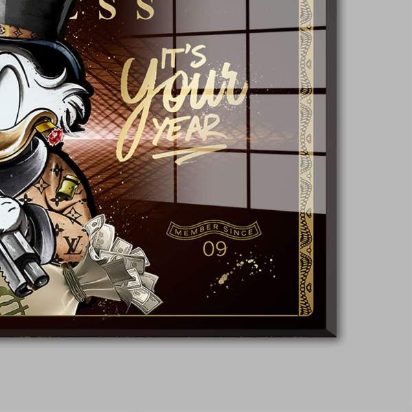 Amex Pop Art Bild von Kunstgestalten24