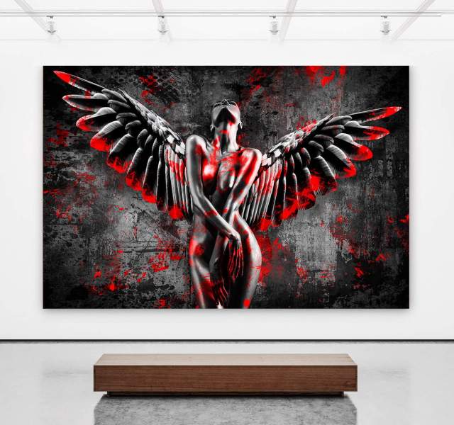 Erotik-Abstrakt-Wandbild