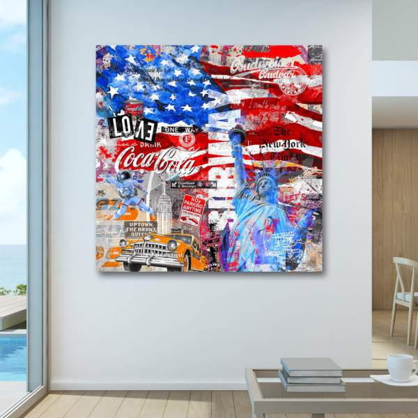 Leinwandbild Big Apple
