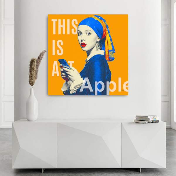 Pop Art Wandbild Kunstgestalten24