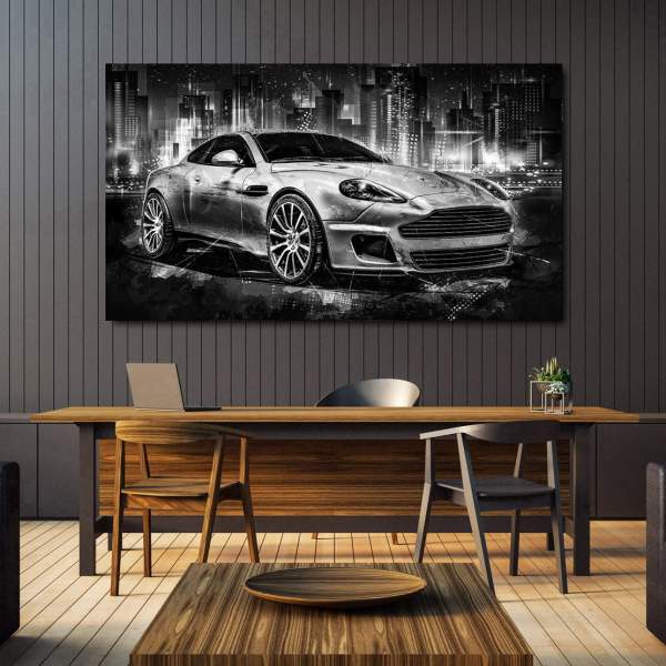 Aston Martin auf Acrylglas von Roland Menzel | Kunstgestalten24