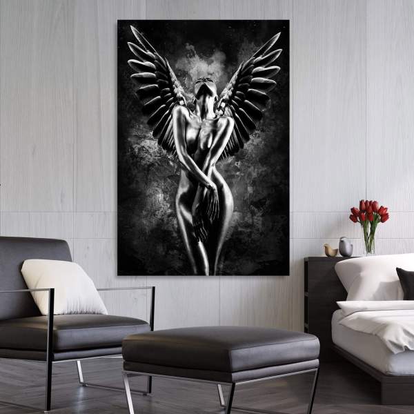 Engel-Wandbild von Ron Danell