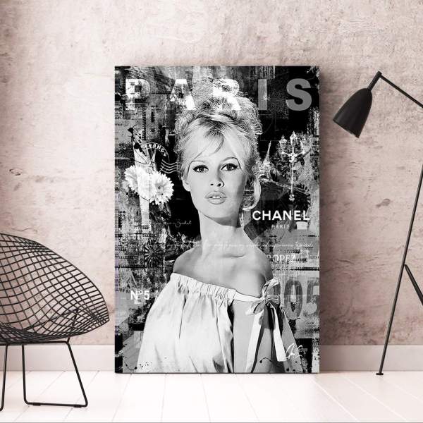 Brigitte Bardot Wandbilder von Ron Danell