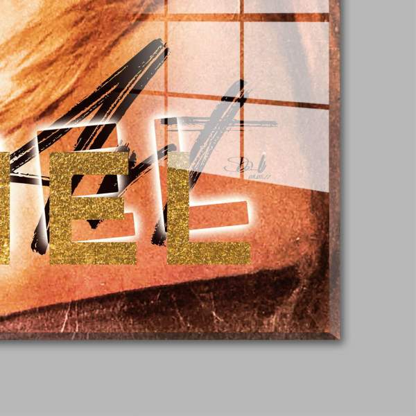 Bardot Blattgold Bild von Kunstgestalten24