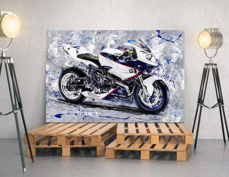 Leinwandbild BMW HP2