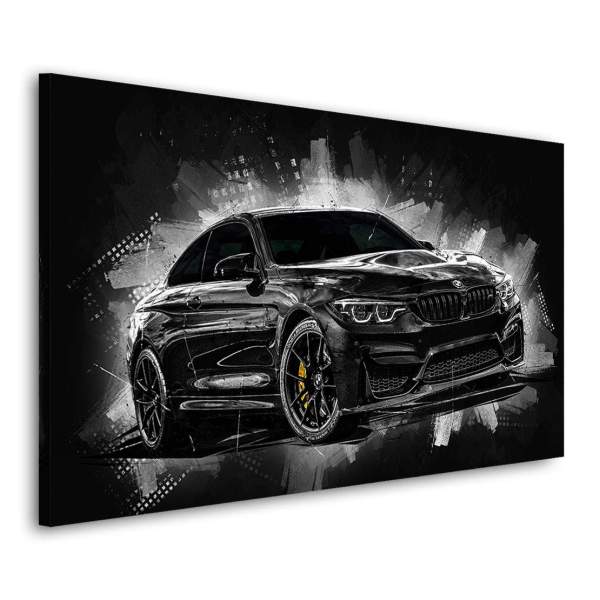 BMW Wandbild von Roland Menzel | kunstgestalten24