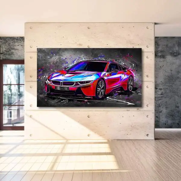 Wandbild BMW i8
