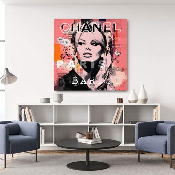 Pop Art Wandbild Kunstgestalten24