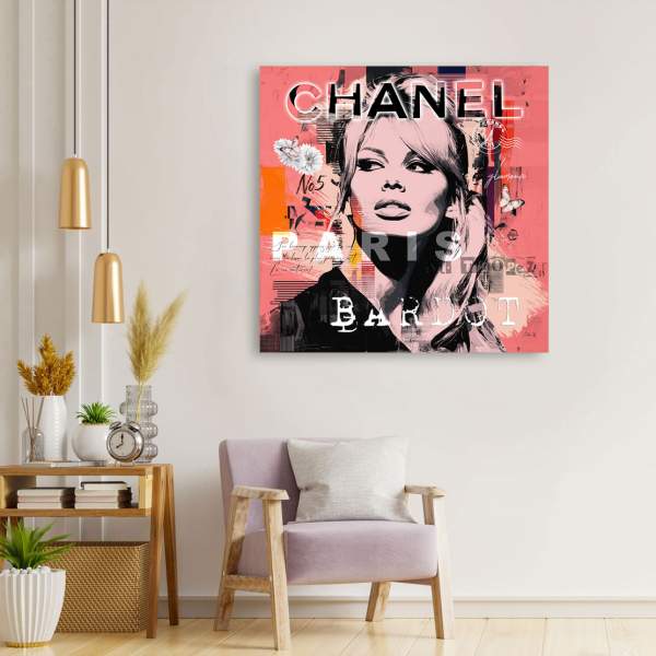 Pop Art Wandbild Kunstgestalten24