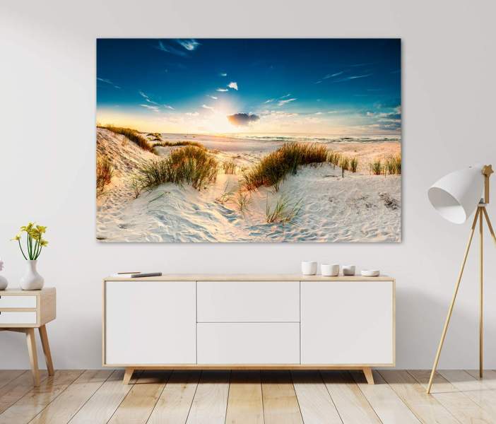 Poster-Strand-Düne