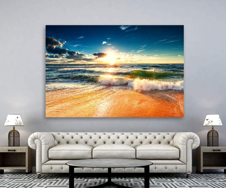 Poster-Sonne-Strand-Meer