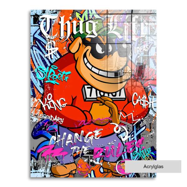 Comic Wandbild Kunstgestalten24