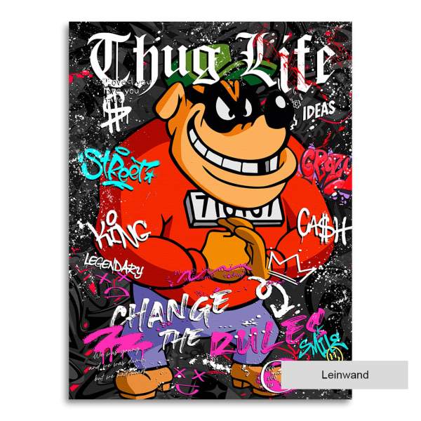 Comic Wandbild Kunstgestalten24