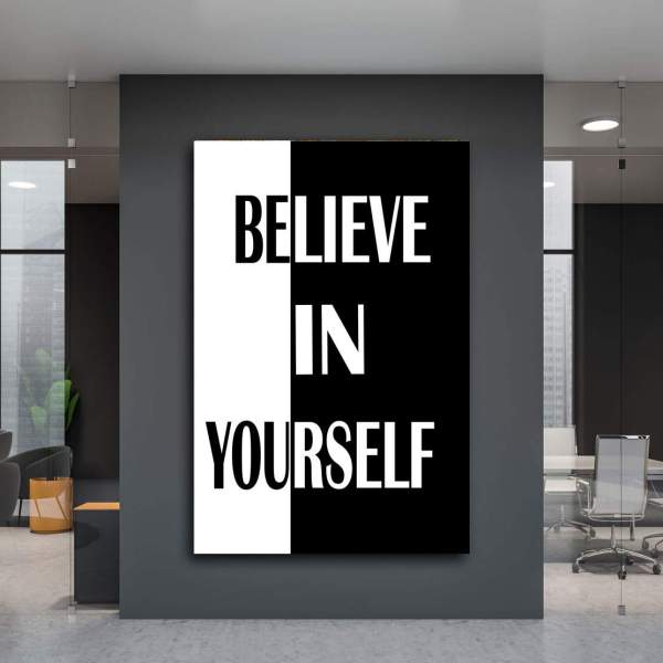 Motivations Wandbild von Kunstgestalten24