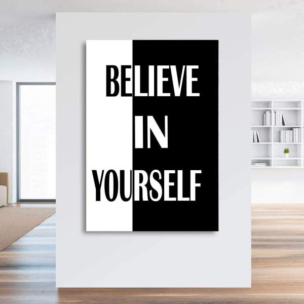 Motivations Wandbild von Kunstgestalten24