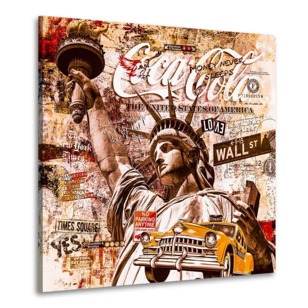 New York Wandbild von Kunstgestalten24
