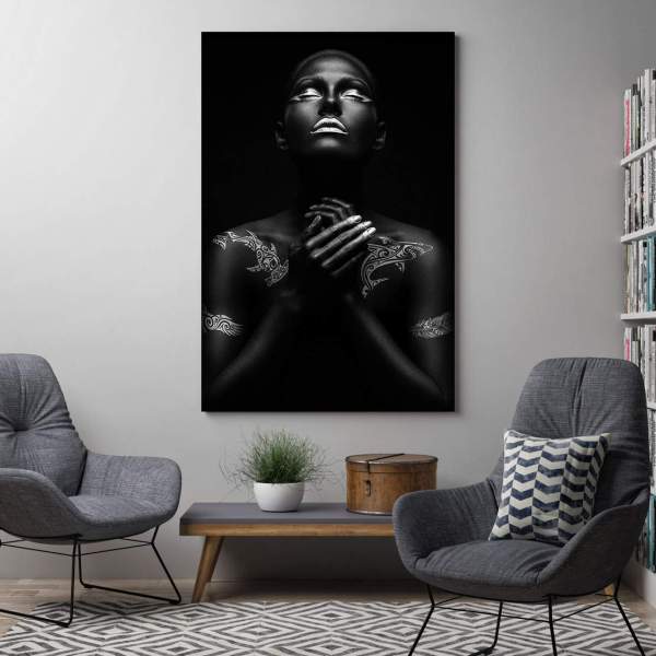 Leinwandbild-Akt-Erotik-Wandbild