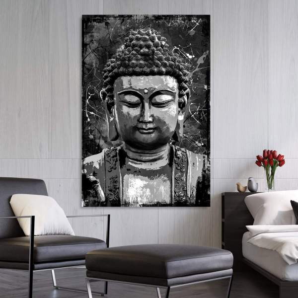 Leinwandbild-Buddha von Ron Danell