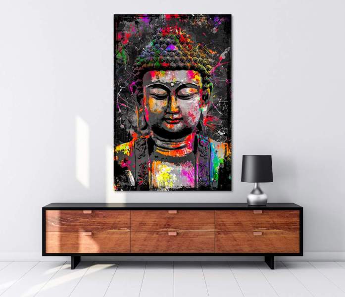 wandbild-Aludibond-buddha von ron danell