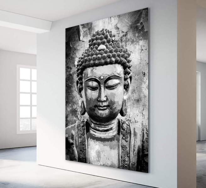 Acrylglasbild-Buddha von Ron Danell