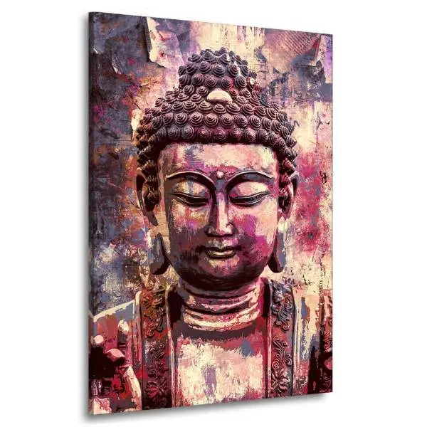 Wandbild Leinwandbild Buddha modern Style