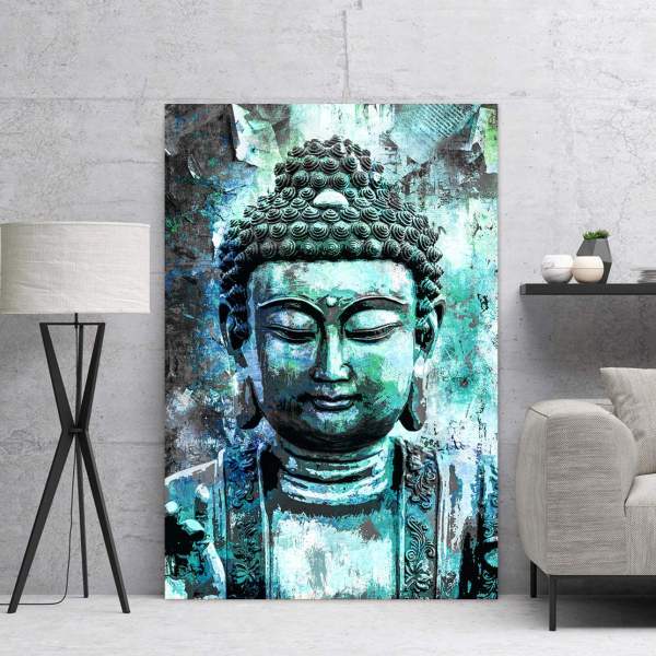 Leinwandbild-Buddha von Ron Danell