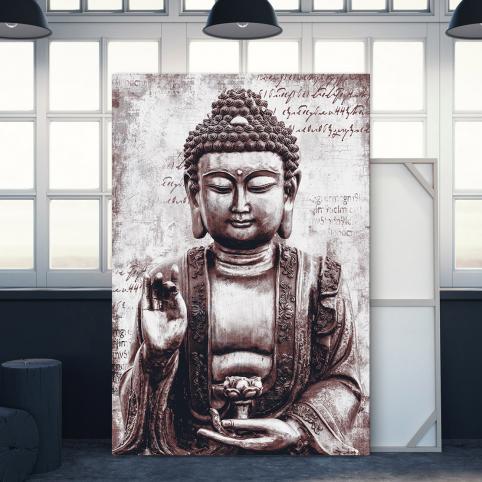 Buddha-Aludibond-Wandbild von Ron Danell