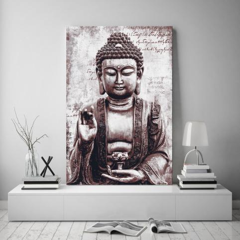 Buddha-Aludibond-Wandbild von Ron Danell