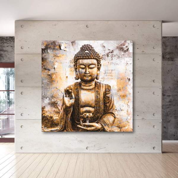 Ron Danell Buddha Wandbild