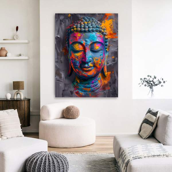 Buddha Bild Kunstgestalten24