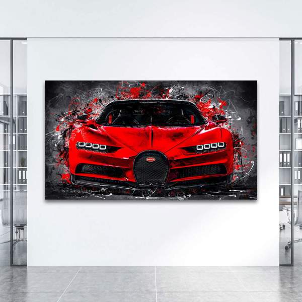 Bugatti Wandbild von Kunstgestalten24