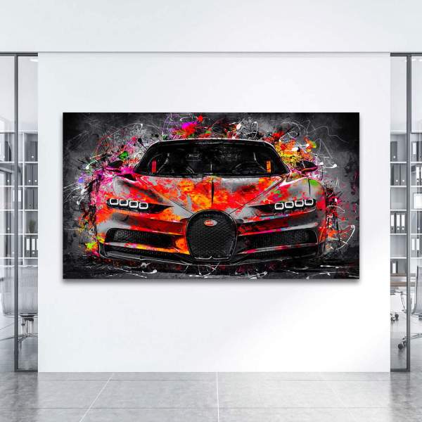 Bugatti Wandbild von Kunstgestalten24