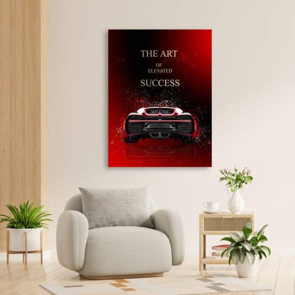 Bugatti Auto Wandbild Kunstgestalten24