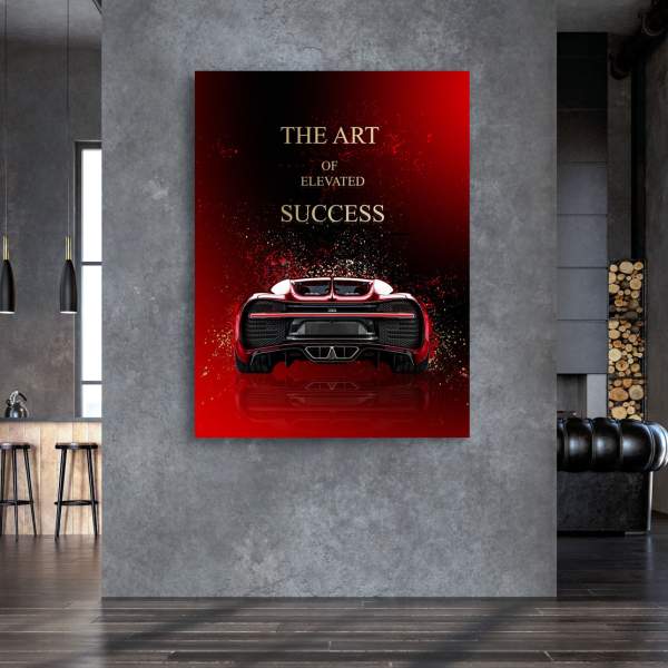 Bugatti Auto Wandbild Kunstgestalten24