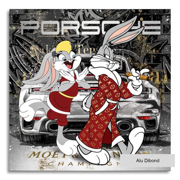 Pop Art Wandbild von Kunstgestalten24