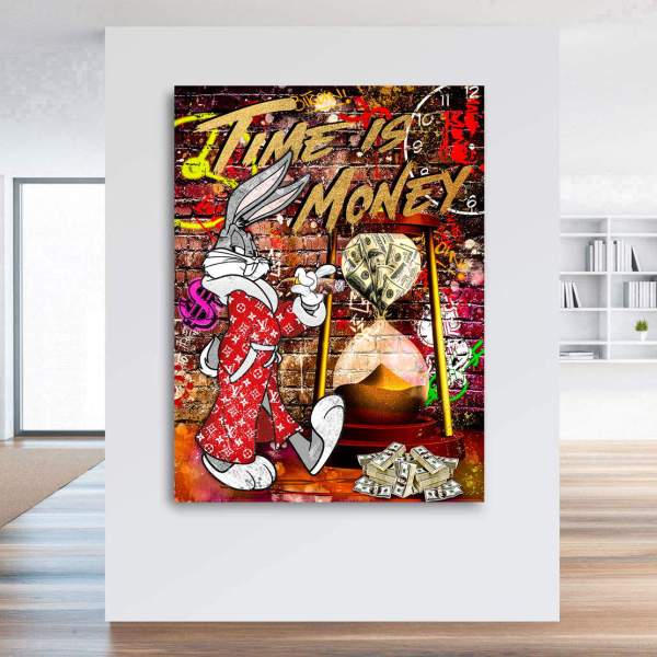 Bunny Wandbild von Kunstgestalten24