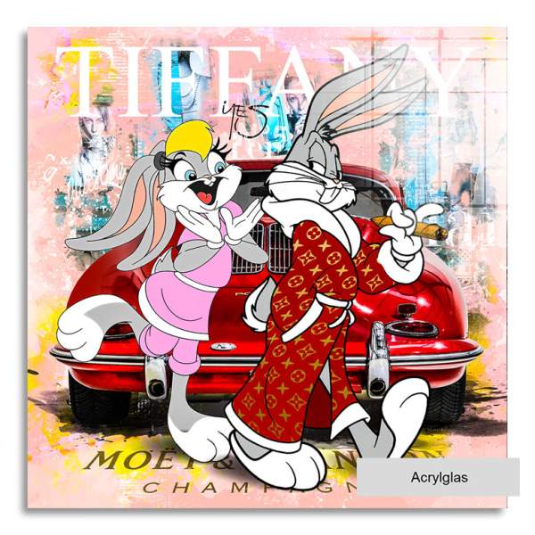 Pop Art Wandbild von Kunstgestalten24