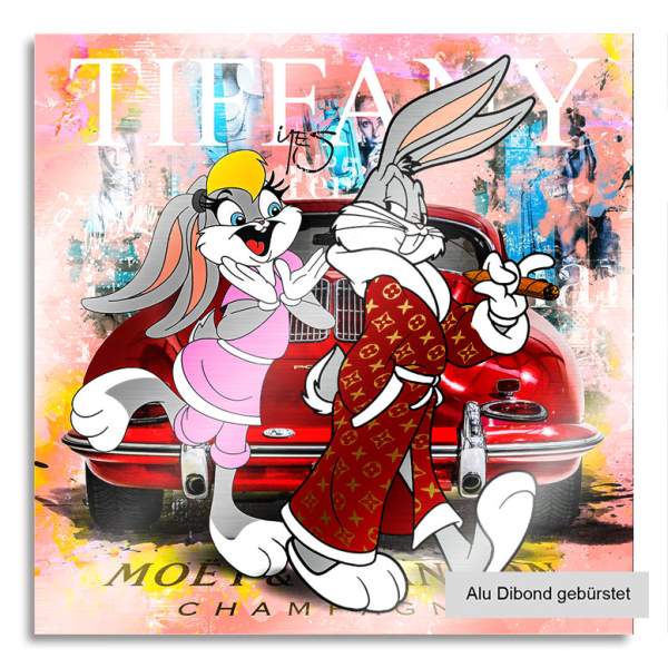 Pop Art Wandbild von Kunstgestalten24