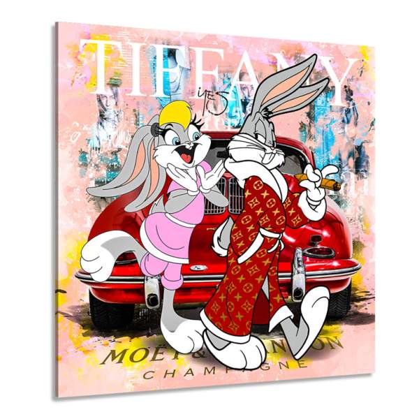 Pop Art Wandbild von Kunstgestalten24