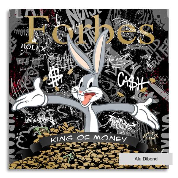 Bunny Wandbild von Kunstgestalten24