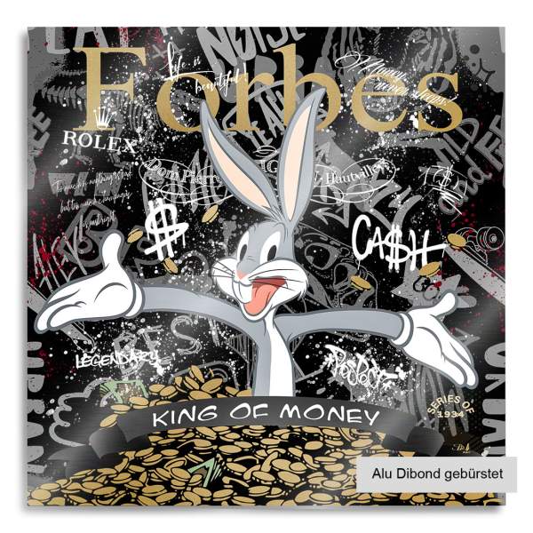 Bunny Wandbild von Kunstgestalten24