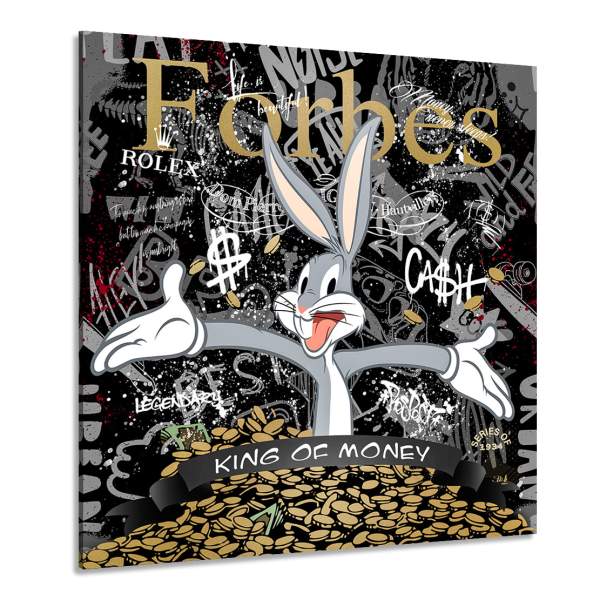 Bunny Wandbild von Kunstgestalten24